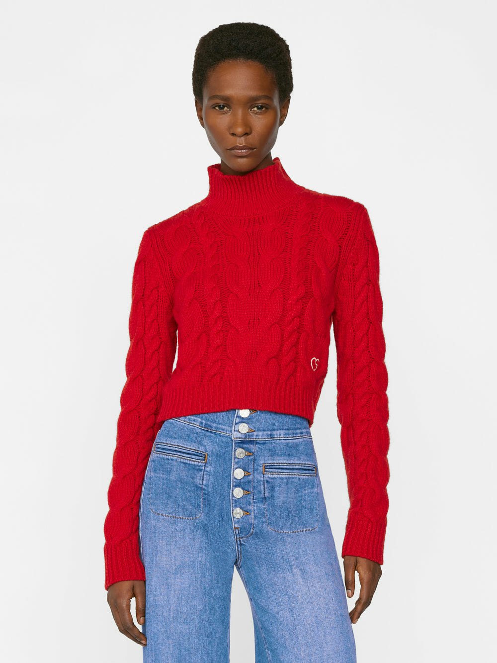 sweater front view